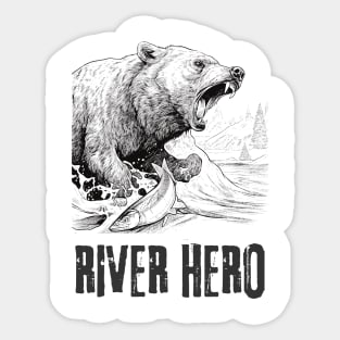 River hero Sticker